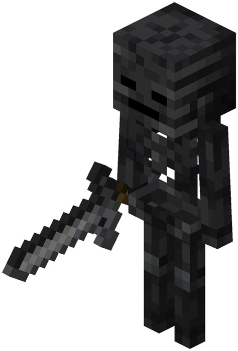 Wither Skeleton Skull – Minecraft Wiki.